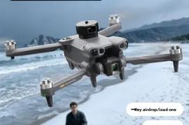 New AE51 Dual Camera 4K HD GPS Drone Screen Remote Control B