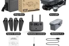 KF101 MAX 3-axis Gimbal Drone 3KM Distance GPS 4K Optical Fl