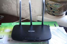 450 Mbps Wi-Fi როუტერი