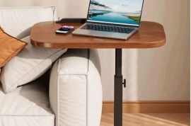 პორტატული რეგულირებადი დასაკეცი გვერდითი მაგიდა/ლე