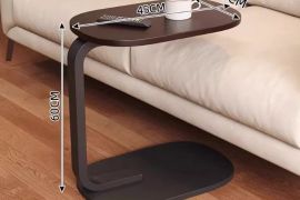 პორტატული რეგულირებადი დასაკეცი გვერდითი მაგიდა/ლე