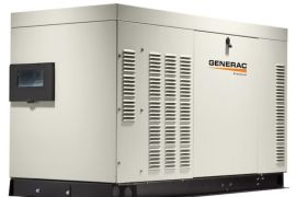 Generac Protector Qs 27kW Home Standby Generator – Dual Fuel (LP/NG) 2.4L Liquid-Cooled Power