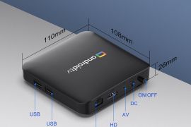 ტვ ბოქსი H96 MAX H313, RK3518, S905L3  Smart Andro