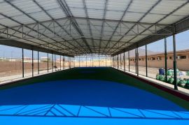 კაუჩუკის მონოლითური საფარი