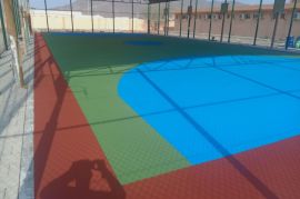 კაუჩუკის მონოლითური საფარი