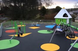 კაუჩუკის მონოლითური საფარი