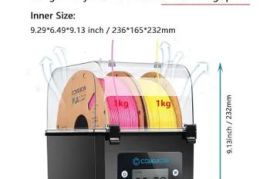 Comgrow 3D Printer Filament Dryer Box, SH01 Filament Storage