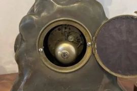 "Allegory of Love" Art Nouveau Cherubs on the Moon Clock
