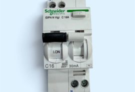 Schneider Electric iDPN N Vigi კომბინირებული ავტომატური ამომრთველი (RCBO) C16A 30mA AC-ტიპი