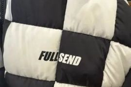 Full Send Checkered Quilt Puffer Jacket