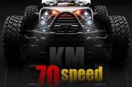 Fast RC Cars for Adults Max 45mph, 1/16 Remote Control Car