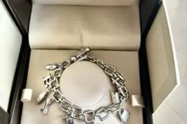 Burberry Signature Charm Bracelet Watch (Model BU5200)