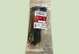 საკაბელო მომჭერი (Cable Ties) Radpol CT 200-3,6-C Black 100 ცალი