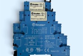 ინტერფეისური რელე Finder 38 სერია (24V AC/DC) 6A