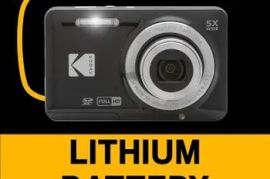 Kodak PIXPRO FZ55-BK 16MP 5X Optical Zoom 28mm Wide 64gb SD