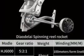 Ultra-smooth HJ Full-metal Spinning Fishing Reel 7000