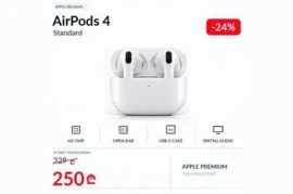 AirPods 4 with ANC. /  Airpods 5 ორიგინალი