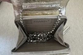 Chanel Classic Quilted Flap Phone Pouch with Chain
