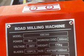 ასფალტის ფრეზი ასფალტის ფრეზერი ასფალტის მოსახეხი