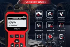 დიაგნოსტიკური OBD2 სკანერი