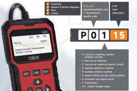 დიაგნოსტიკური OBD2 სკანერი