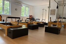 პილატეს რეფორმერი სავარჯიშო აპარატები 