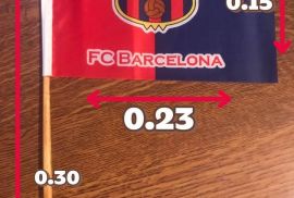 დროშა 4 ერთში ბარსელონას მოყვარულთათვის