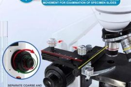 Microscope for Adults,40X-2000X LED Binocular