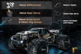 DEERC 9309E All Terrain Fast RC Car