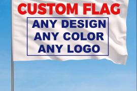 სარეკლამო დროშები ბრენდირებით ინდივიდუალური დიზაინ