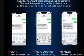 4G SinoTrack ST-904L წყალგაუმტარი GPS ტრეკერი ბავშ