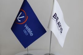 სარეკლამო დროშები ბრენდირებით ინდივიდუალური დიზაინ