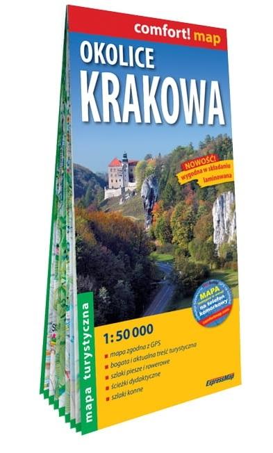 Comfort! map Okolice Krakowa 1:50 000 w.2022