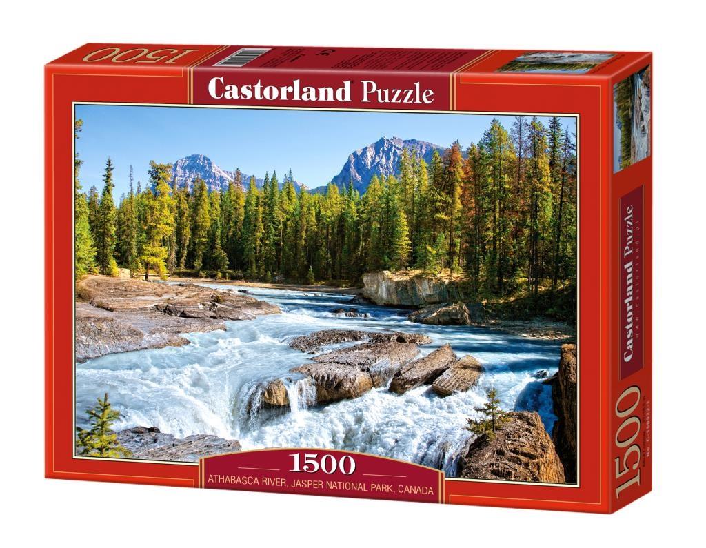Puzzle 1500 Athabasca River - Canada CASTOR
