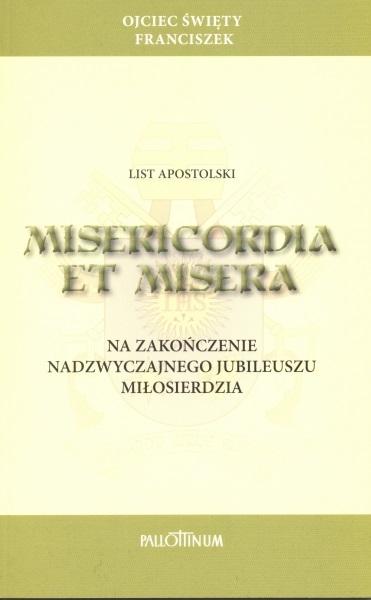 List apostolski Misericordia et Misera