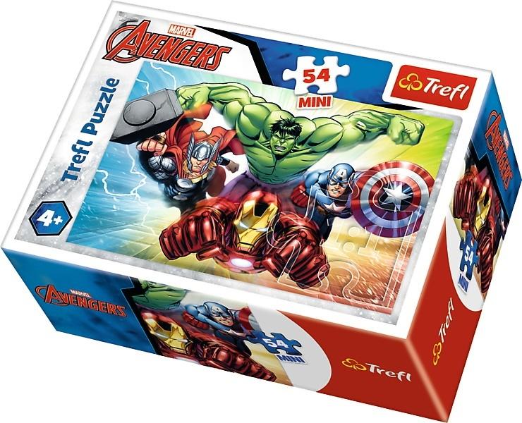 Puzzle 54 mini Bohaterowie The Avengers 1 TREFL