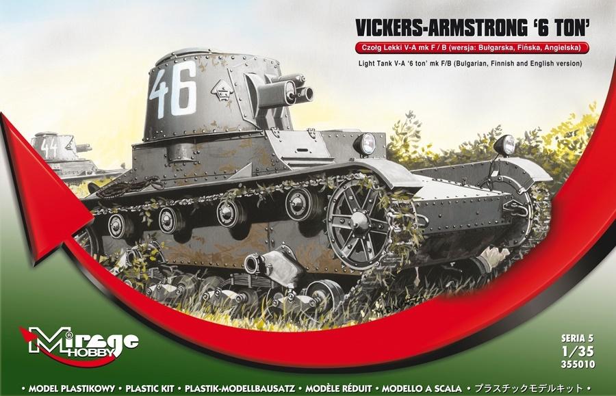 Czołg Lekki Vickers-Armstrong 6 ton Mk F/B