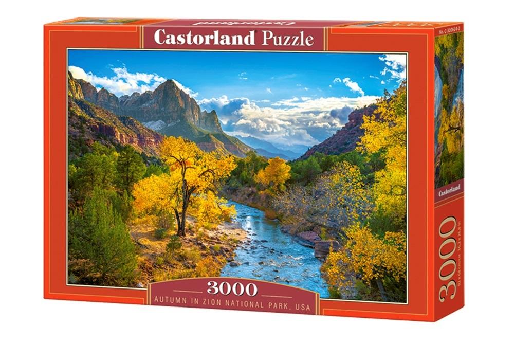 Puzzle 3000 Autumn in Zion National Park, USA