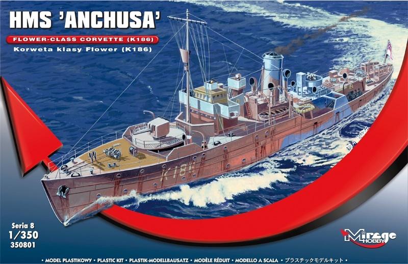 Brytyjska Korweta klasy Flower K186 HMS Anchusa