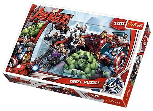 Puzzle 100 - Avengers. Do ataku TREFL