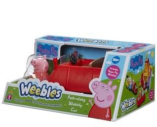 Peppa Weebles - auto z figurką