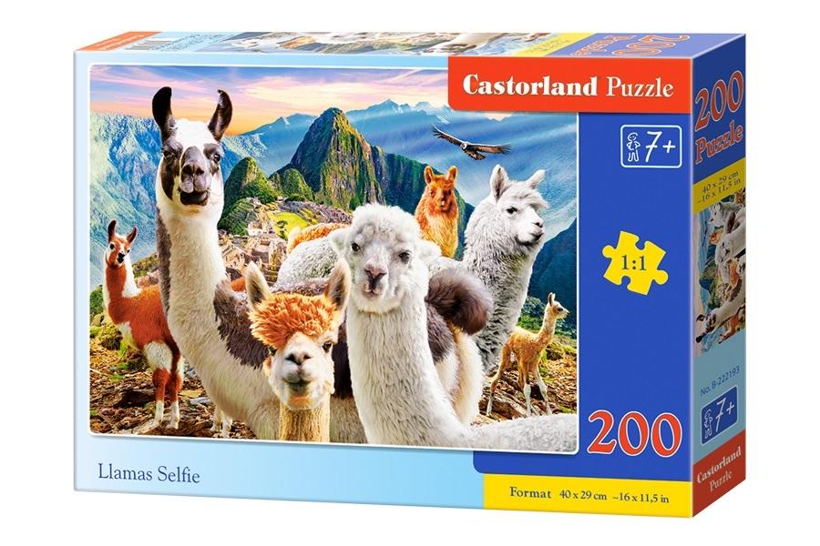Puzzle 200 Llamas Selfie CASTOR
