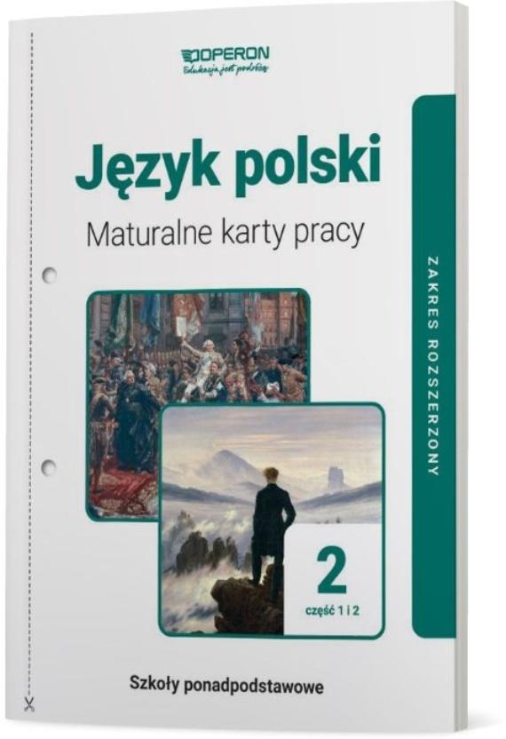 Język polski LO 2 Maturalne karty pracy ZR cz.1-2