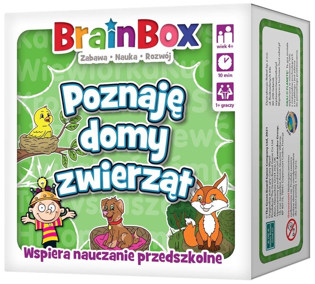BrainBox - Poznaję domy zwierząt REBEL