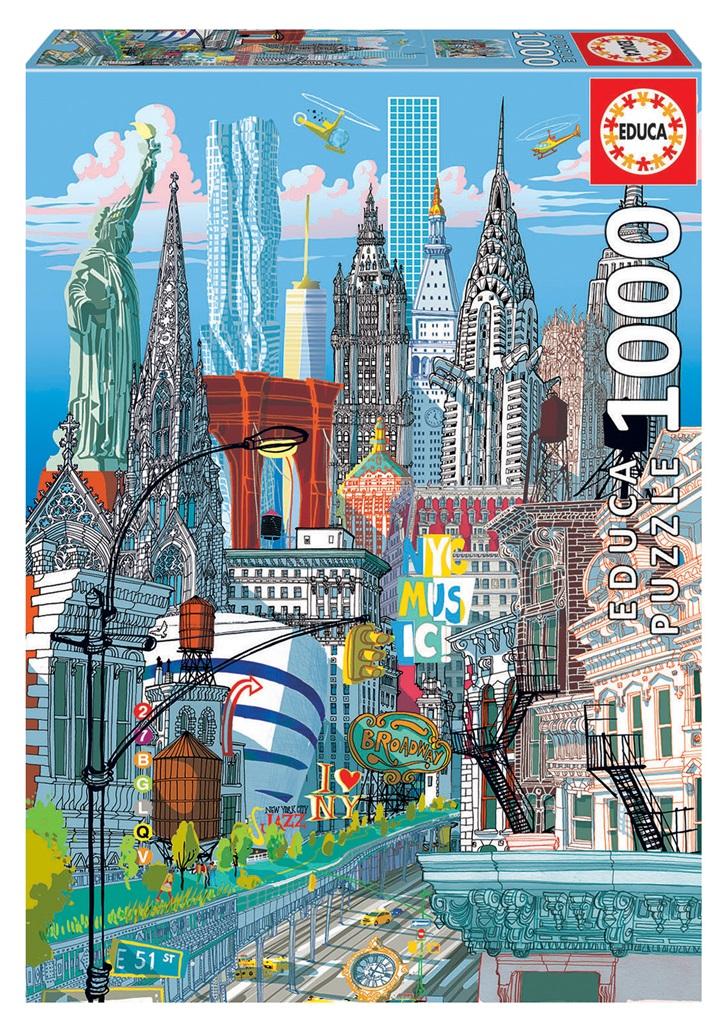 Puzzle 1000 Nowy Jork/USA G3