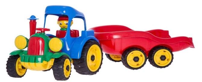 Traktor z przyczepą MIX