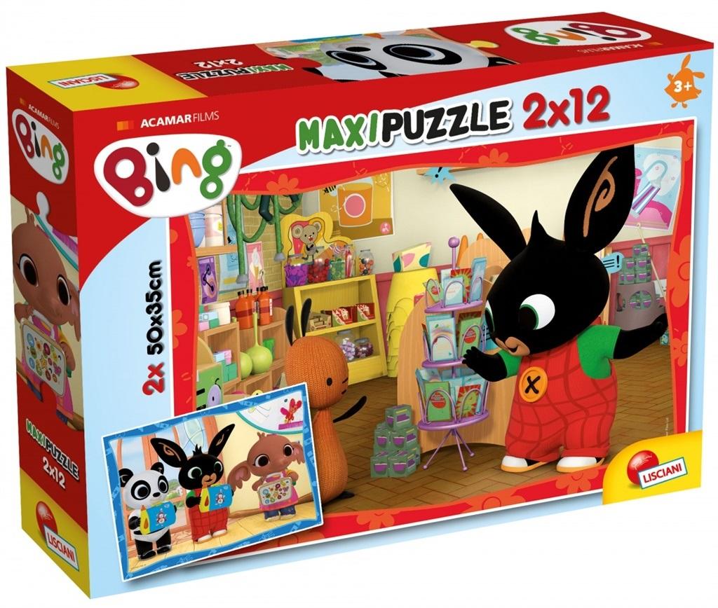 Bing - Puzzle Supermaxi 12 x 2 W szkole