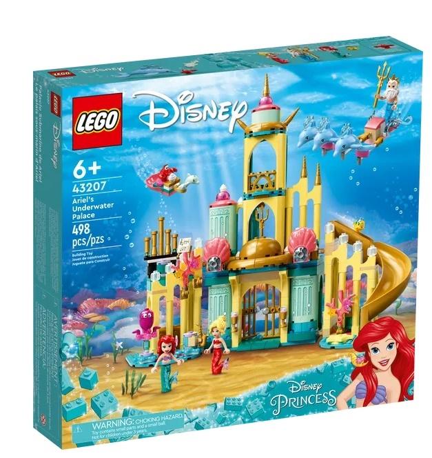 Lego DISNEY PRINCESS 43207 Podwodny pałac Arielki