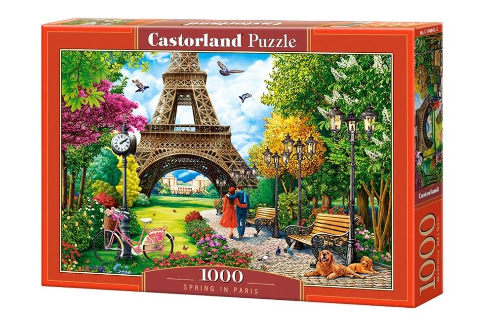 Puzzle 1000 Spring in Paris CASTOR