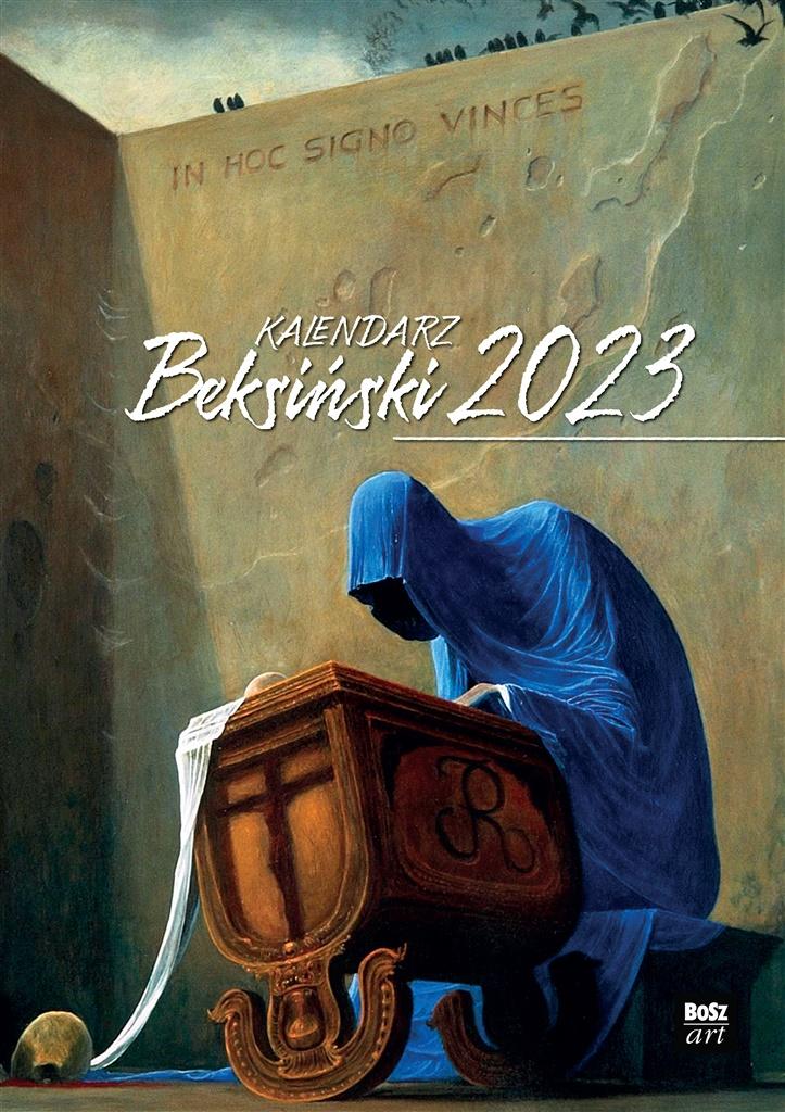 Kalendarz 2023 - Beksiński wzór 6 A3
